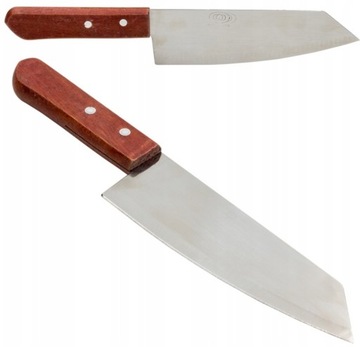 NÓŻ TASAK SZEFA KUCHNI KUCHENNY STALOWY DUŻY OSTRY PRODUCT of THAILAND 28cm