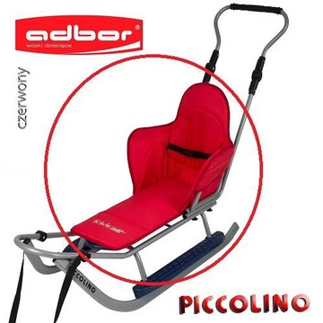 МАТРАС ADBOR ДЛЯ САНОК ПИККОЛИНО, ЧЕРНЫЙ