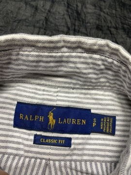 POLO Ralph Lauren ORYGINALNA bawełniana KOSZULA W PASKI rozmiar M