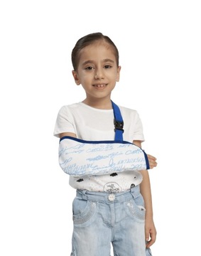 BAWEŁNIANY TEMBLAK NA RĘKĘ DLA DZIECI NA GIPS, ZWICHNIĘCIA