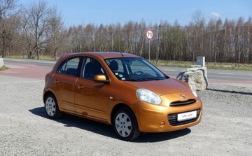 Nissan Micra IV Hatchback 5d 1.2 80KM 2011 Nissan Micra 1.2 80KM Automat Klimatronik Zero korozji Stan BDB 1.2 Benzyna