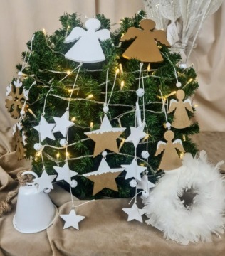 ДЕКОРАТИВНЫЙ МЕТАЛЛИЧЕСКИЙ КОЛОКОЛЬЧИК НА ТОЛСТОЙ ВЕРЕВКЕ, БЕЛЫЙ