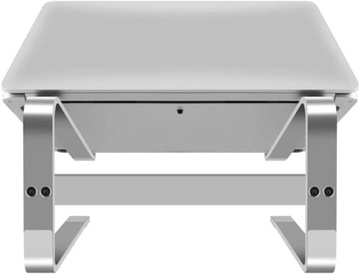 АЛЮМИНИЕВАЯ РУЧКА ДЛЯ НОУТБУКА, СЕРЕБРЯНАЯ ПОДСТАВКА 17 ДЮЙМОВ