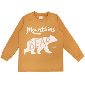 BLUZKA z długim rękawem MOUNTAINS BEAR 92