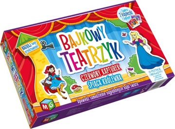 Gra planszowa Multigra Bajkowy teatrzyk Czerwony Kapturek Śpiąca Królewna