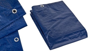 PLANDEKA WODOODPORNA PŁACHTA GRUBA MOCNA 4x4 m