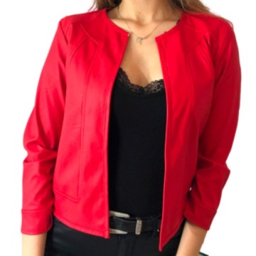 A03 BOLERKO RAMONESKA TOTAL LOOK CZERWONA R.46