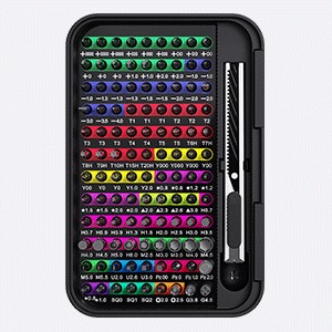 Набор микромагнитных отверток 132 в 1 для точного обслуживания