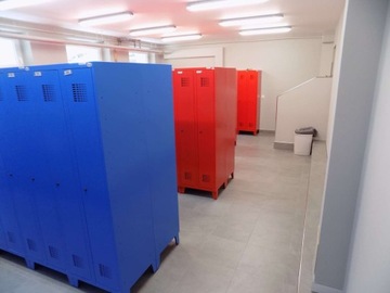 Szafa metalowa ubraniowa BHP z nogami 194x80x50cm