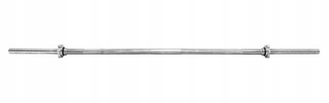 PLATINUM FITNESS GRYF PROSTY GWINTOWANY 150cm 25mm ZACISKI SZTANGA