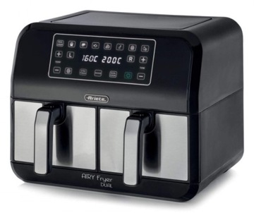 FRYTKOWNICA ARIETE 4624/00 AIR FRYER DUAL METAL