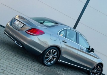 Mercedes Klasa C W205 Limuzyna 200 BlueTEC 136KM 2016 Mercedes-Benz Klasa C Avangarde Multi Led Navi Klimatronik Zarejestrowany, zdjęcie 13