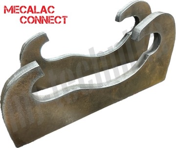 Mecalac Connect - Płyta Adapter, Mocowanie łyżki