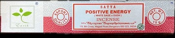 Satya Positive Energy indyjskie kadzidełka limitowana edycja 15g