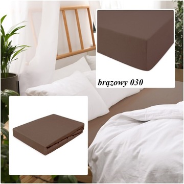 Prześcieradło z gumką 140x200 GŁADKI JERSEY 100% BAWEŁNA KOLOR DO WYBORU