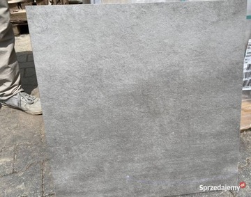 płyta tarasowa gres grey 60x60 gruba 2 cm 2.0 wentylowany podkładki szary