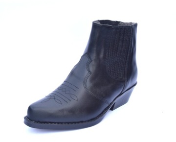 КОЖАНЫЕ БОТИНКИ С УТЕПЛЕННЫМИ КОЖАНЫМИ БОТИНКАМИ, ЧЕРНЫЕ ОБУВИ KGM