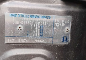 Honda Civic IX Hatchback 5d 1.8 i-VTEC 142KM 2013 Honda Civic 2013r, SALON POLSKA. 1.8 Benzyna. Lekko uszkodzony lewy bok. J, zdjęcie 22