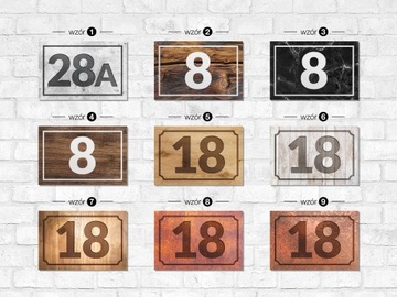 Numer domu tabliczka adresowa tablica
