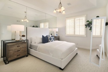 БЕЛОЕ ЗЕРКАЛО 170x50 см - КРАСИВАЯ ШИРОКАЯ РАМА