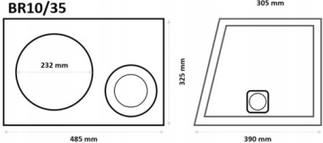 Корпус сабвуфера 25см МДФ JBL Hertz