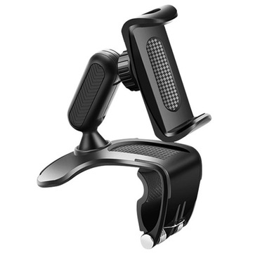 АВТОМОБИЛЬНЫЙ ДЕРЖАТЕЛЬ ДЛЯ ТЕЛЕФОНА, КОКПИТ, ЗЕРКАЛА С ВРАЩАЮЩИМСЯ НА 360° ЗАЖИМОМ