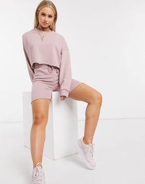 MISSGUIDED BLUZA RÓŻÓWA DAMSKA KLASYCZNA S 1ZAI