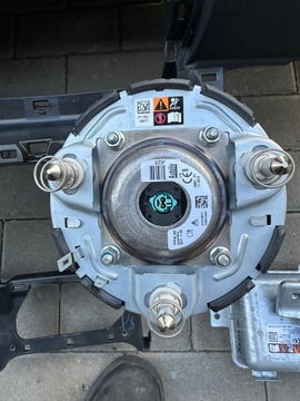 TOYOTA YARIS IV 20-23 ПРИБОРНАЯ ПАНЕЛЬ, КОНСОЛЬ + ПОДУШКА БЕЗОПАСНОСТИ, ЧЕРНЫЙ, ОРИГИНАЛ