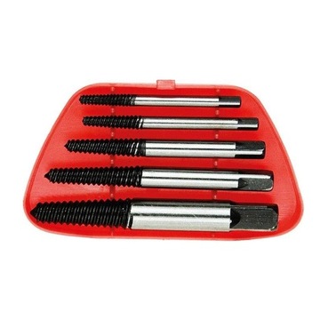 Экстракторы для сломанных винтов, сломанных шпилек, гаек 3–19 мм. Набор из 5 шт.