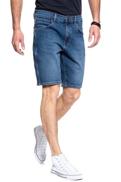 Męskie szorty jeansowe Wrangler 5 POCKET SHORT W30