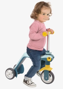 ТРЕХКОЛЕСНЫЙ СКУТЕР 2 В 1 ДЛЯ ЕЗДЫ НА ВЕЛОСИПЕДЕ-БАЛАНСЕ