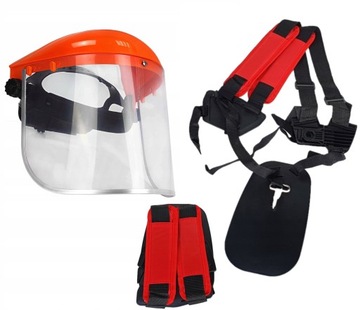 MASKA OSŁONA TWARZY SZELKI KOSY SPALINOWEJ DEMON P