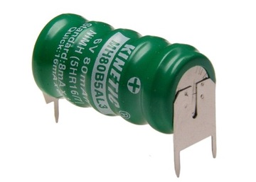 Akumulator 6V 80mAh Kinetic Ni-MH 3 pin