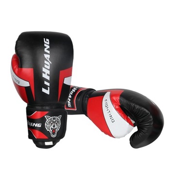 rękawice bokserskie kickboxing 6 uncji Czarne