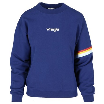 WRANGLER 80S RETRO SWEAT DAMSKA LUŹNA BLUZA - XS