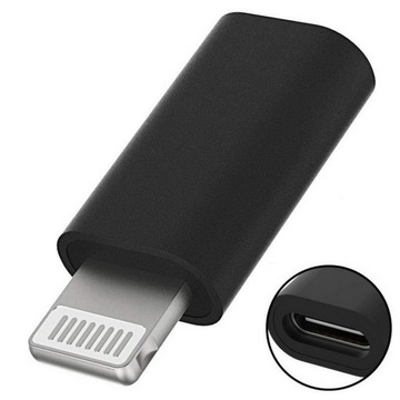 Adapter przejściówka USB-C do Lightning iPhone