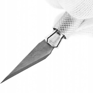 НАБОР СКАЛЬП 11 ТОЧНЫЙ ОСТРЫЙ СЕРЕБРЯНЫЙ МОДЕЛИРУЮЩИЙ НОЖ HT + 5 ЛЕЗВИЙ 11