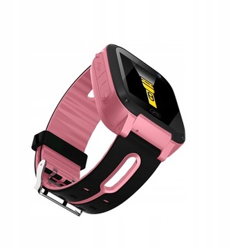Różowy pasek smartwatcha 16mm Q9 S7 kids