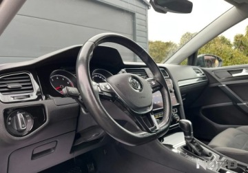 Volkswagen Golf VII Variant Facelifting 1.5 TSI ACT 150KM 2017 Volkswagen Golf Bezwypadkowy, FV23, DSG, Highline, KredytowanieLeasing, gw, zdjęcie 10