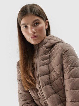 4F КУРТКА-ПУХОВИК ЖЕНСКИЙ СТЕГАНЫЙ