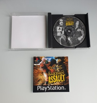 Backstage Assault PSX PS1 ПОЛНАЯ СТАНЦИЯ ДЛЯ PLAYSTATION 1 3XA