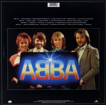 Золотой винил ABBA 2LP
