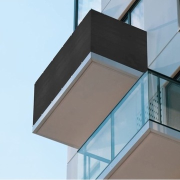 БАЛКОННОЕ ПОКРЫТИЕ 97% ГРАФИТ ДЛЯ ТЕРРАСЫ БАЛКОННЫЙ КОВРИК С ФУРНИТУРОЙ 0,9х7м