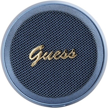 GUESS BLUETOOTH ДИНАМИК GUWSC3ALSMB ПОДСТАВКА МАГНИТНЫЙ СЦЕНАРИЙ МЕТАЛЛ СИНИЙ