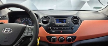 Hyundai i10 II Hatchback 1.0 MPI 66KM 2015 Hyundai i10 Klima bezwypadkowy serwisowany zarejetstrowany Benzyna 66KM, zdjęcie 21