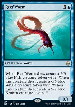 Reef Worm - Commander 2021