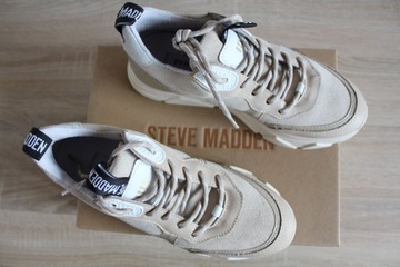 Buty sneakersy damskie Steve Madden beżowe 39