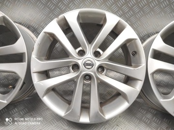 RÁFKY HLINÍK 17'' 5X114.3 ET47 17X7J NISSAN QASHQAI J10 JUKE F15 PULSAR