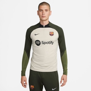 XXL Bluza Nike FC Barcelona Strike DX3102 222 XXL beżowy