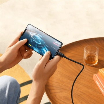 ТЕЛЕФОННЫЙ КАБЕЛЬ BASEUS STRONG USB TYPE C – USB TYPE C 240 Вт QC PD 2M
